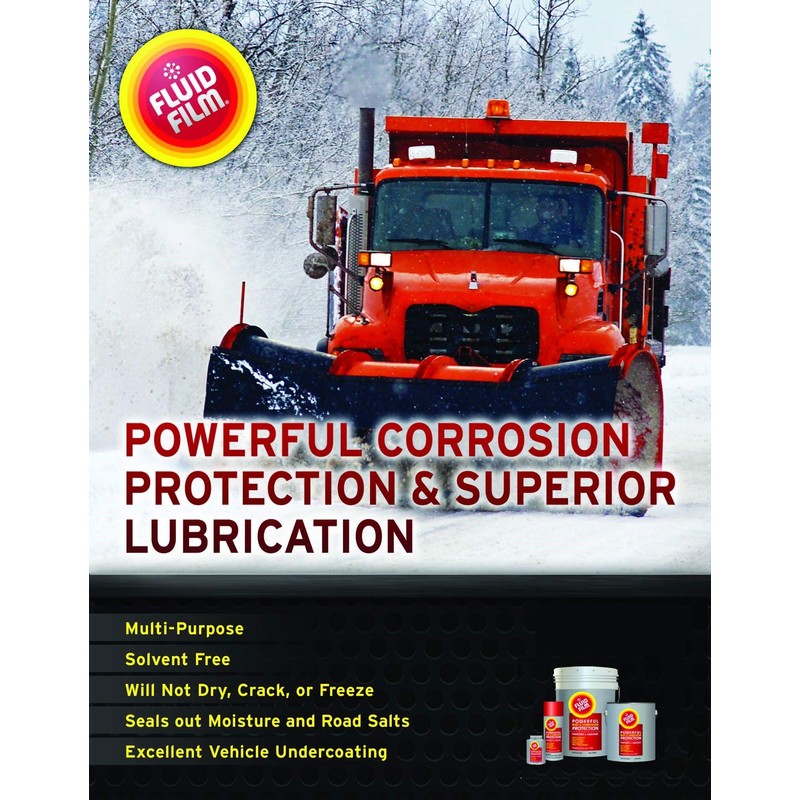 Fluid Film 1 Gallon Can Rust Inhibitor Rust Prevention Anti