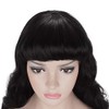Morvally 50 - Peluca de cabello sintético ondulado natural para