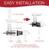 Masticating Juicer Attachment for KitchenAid Stand Mixers, Slow Juicer Attachment