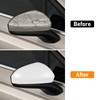 Adzfel Compatible with Ford Fusion Side Mirror Cover Cap 2013