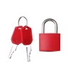 kuou Suitcase Locks with Keys, Small Padlocks Luggage Locks Padlocks
