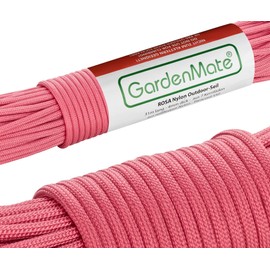 GardenMate® Professional Nylon Outdoor Rope I 31m Long, 4 mm Thick I Different Colours | Paracord 550 | Kernmantle Rope Made of 7 Core Threads of Tear-Resistant Nylon