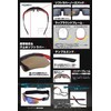 FERRY Polarized Lens Sports Sunglasses Full Set with 5 exclusive
