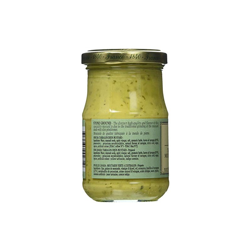 Edmond Fallot Dijon Mustard with Tarragon (7 ounce)