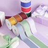 CHUQING Grosgrain Ribbon Light Brown Wedding Decor Ribbon for Gift