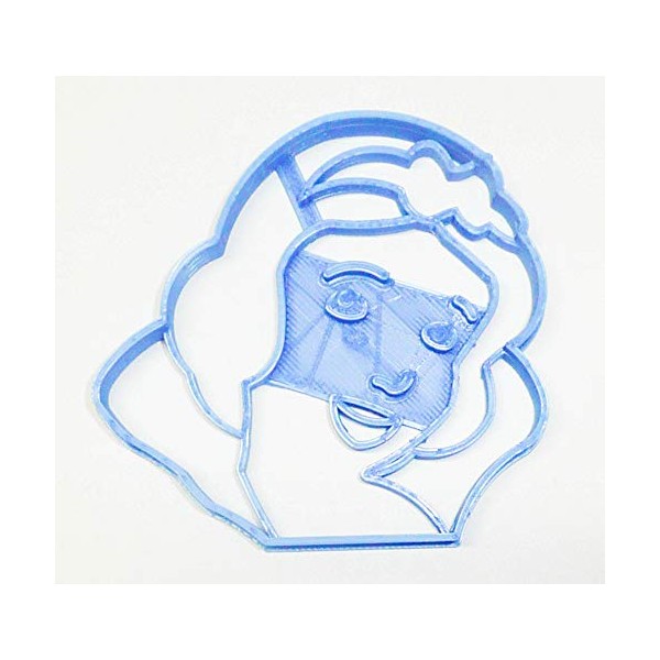 SNOW WHITE FACE DETAILED ANIMATED MOVIE CHARACTER SPECIAL OCCASION COOKIE