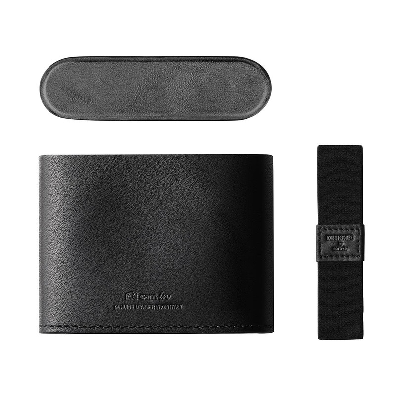 cam-in LCB-026101 Medium Format Film Case, X-Ray Protection, Italian Leather,