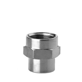 Camozzi 2553 1/4-3/8 BSP Adaptor, Female Reducer, 1"/4"-3"/8" Thread (Pack of 5)