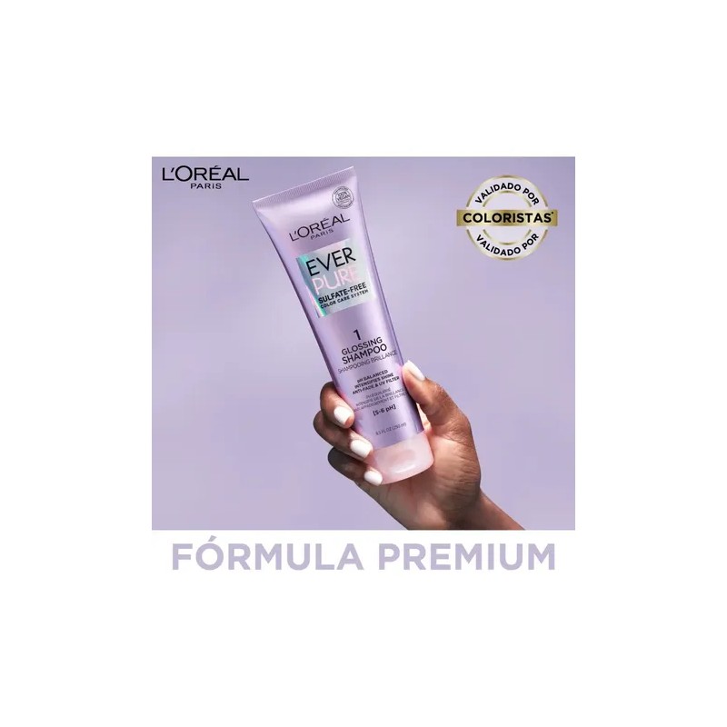 Loréal Paris Shampoo Ever Pure Glossing 250ml