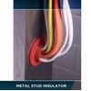 Highcraft PXCAP012-10 Metal Stud Insulator, Cushions 1/2 in. Pipe, Wiring