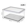 Rotho Loft Rectangular Storage Container 2.25 L with Lid and