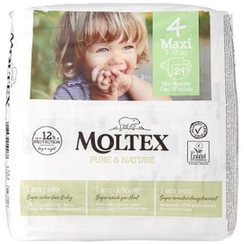 Ontex Moltex Pure & Nature Maxi, Size 4, Pack of 29