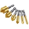 Saipor Countersunk Drill Bit, Countersunk Cone, Counterbore, Chamfering Cutter, Deburring