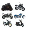 Motorcycle Cover Waterproof Rain Proof Dustproof Folding Silver Coating Outdoor