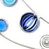 American-Made Blue Moon Wirework Sun-Catcher