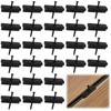 KXVXXV Pack of 105 WPC Plank Clips 6 mm, WPC