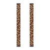 GzLeyigou 2PCS Cheetah Leopard Print Refrigerator Door Handle Covers, Microwave