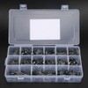 540Pcs universal Aluminum Electrolytic Capacitor Assortment Kit 0.1uF 50V -