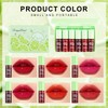 6 Colors lemon Lip Tint Stain Set, Korean Velvet Lip