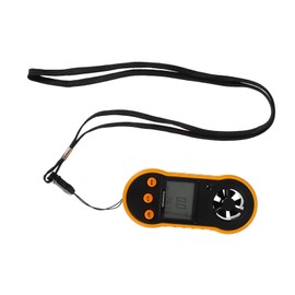 Levemolo 1 PC Handheld Digital Anemometer Compact Wind with Air Measurement Ergonomic Design Level Scales Lightweight with Protective Case for Accurate Air Measurement