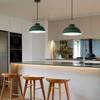 LEDSone Industrial Ceiling Pendant Light Shades, Retro Vintage Style Curvy