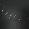 5 Set Octopus Simulation Fishing Rigs Luminous Fishing Lure Bait