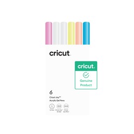 Cricut® Acrylic Gel Pens Set, 1.0 mm (6 ct) - For use with Maker, Explore, & Venture Machines
