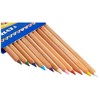 LYRA Super Ferby Nature Wooden Chunky Colouring Pencils, 12 Assorted