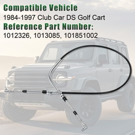 Transmission Shift Cable fit for Club Car DS 1984–1997 Gas Models