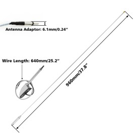 TCMT Antenna Kit Audio Comfort Navi Fit For Honda Goldwing GL1800 2001-2017 2015 2016