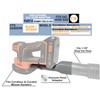 Shop Vacuum Hose Adapter compatible with Cordless BLACK+DECKER Mouse Detail