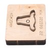 Leather Cutting Mold Bull Head Shape Small Deformation Alloy Steel