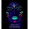 GLOW Arte Pintura Neón P/ Cuerpo Arte Fluorescente Luminoso  12