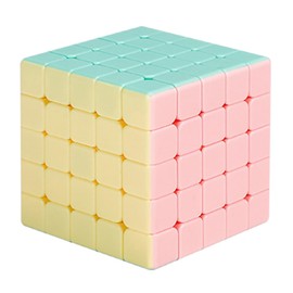 Oostifun ShengShou 5x5x5 Sweet Dessert Jelly Colour Stickerless Magic Cube Puzzle Cube Toy