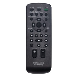 AULCMEET RM-AMU009 Replacement Remote Control Compatible with Sony Mini Hi-Fi System Audio Compact Speakers SS-EC79 HCD-EC79i HCD-LX20i MHC-EC79i CMT-LX20i MHC-EC69i MHC-EC99i