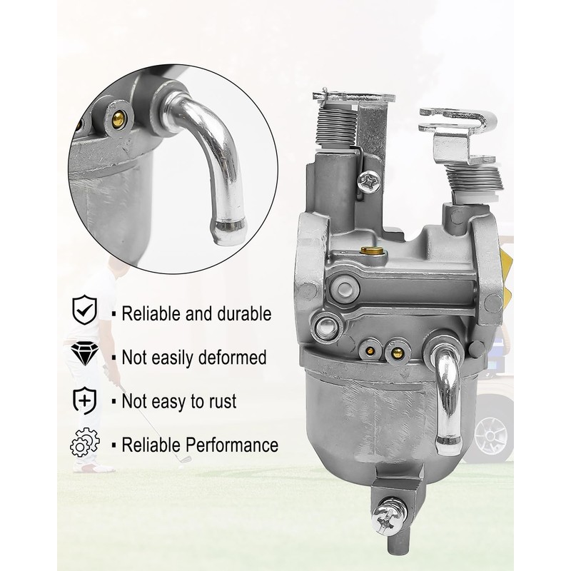 QAGGUM Carburetor Fit for EZGO Kawasaki Engine RXV 2008+ Gas