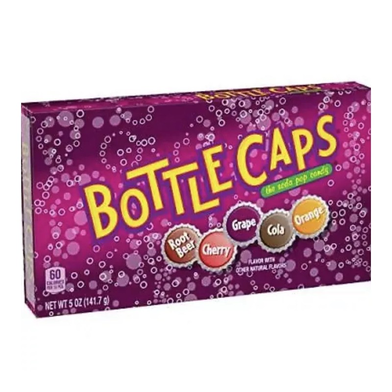 Bottle Caps, The Soda Pop Candy Cherry Grape Root Beer