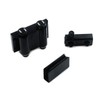 Pastlla Glass Door Pivot Hinge with Magnetic Catch and Clamp
