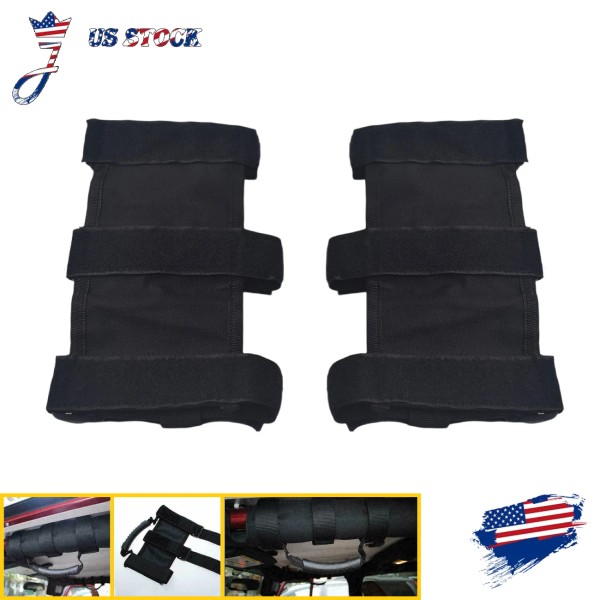 Unbranded Roll Bar Grab Handles Grip For Jeep Wrangler Accessories