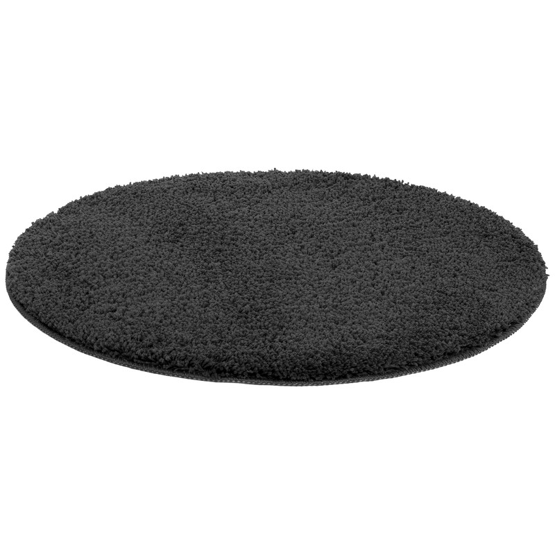 Brandsseller Bath Mat Diameter 60 cm Round Black