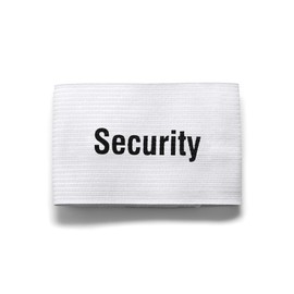 Sportacular Gear Security Armband Sets (5 or 10 Pieces) with Velcro Fastening, White, Individually Adjustable, Folder Armband Binding (10)