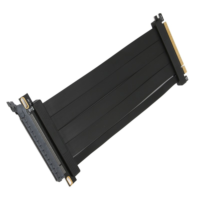 GPU PCIE 4.0 Riser Cable X16 High Speed Flat Line
