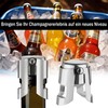 Pack of 2 Champagne Stoppers, Bottle Stopper for Champagne Bottles,