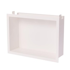 Fittes Framed Anywhere Niche 8x12 Inch, Recessed Design, Steel, Luxe, Bathroom, Bedroom, Closet, Hallway
