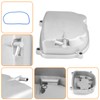 Engine Cylinder Valve Head Cover& Rubber Ring for GY6 4