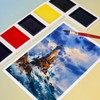 Paul Rubens Watercolor Paint (Prussian Blue), 90g Large Ceramic Pan
