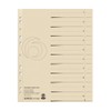 Herlitz A4 Manilla Divider - Beige