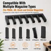 HEKAGURA Durable ABS 6 Standard Rack Wall Mount, Wall Magazine