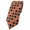 Enrico Sarto High-Quality Designer Silk Tie in Checked Pattern Tie