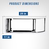 Hpdmauto Chrome Headlight Lamp Bezel fit for Mack CH Truck
